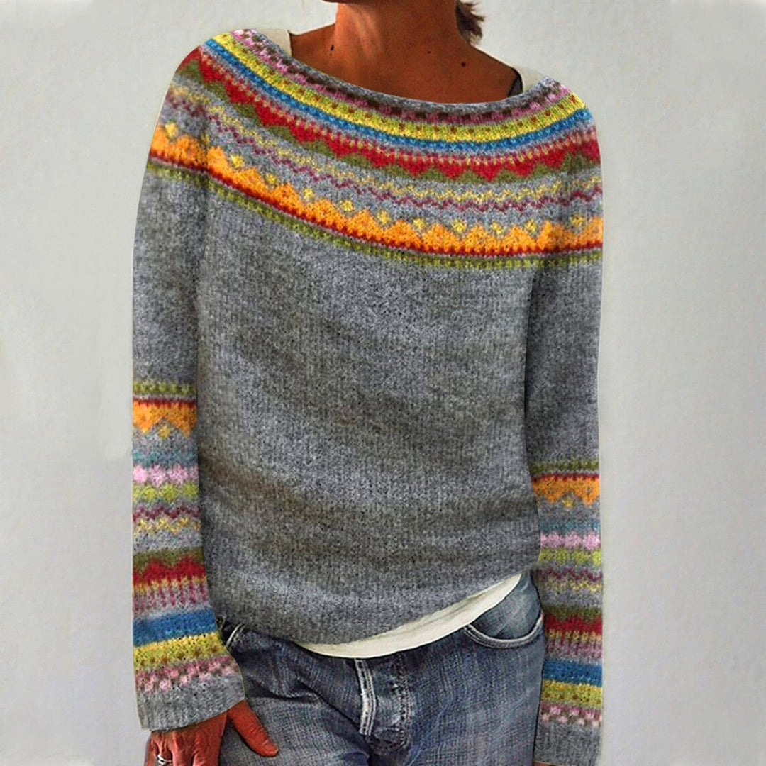 Elyse | Pull Rétro en Laine