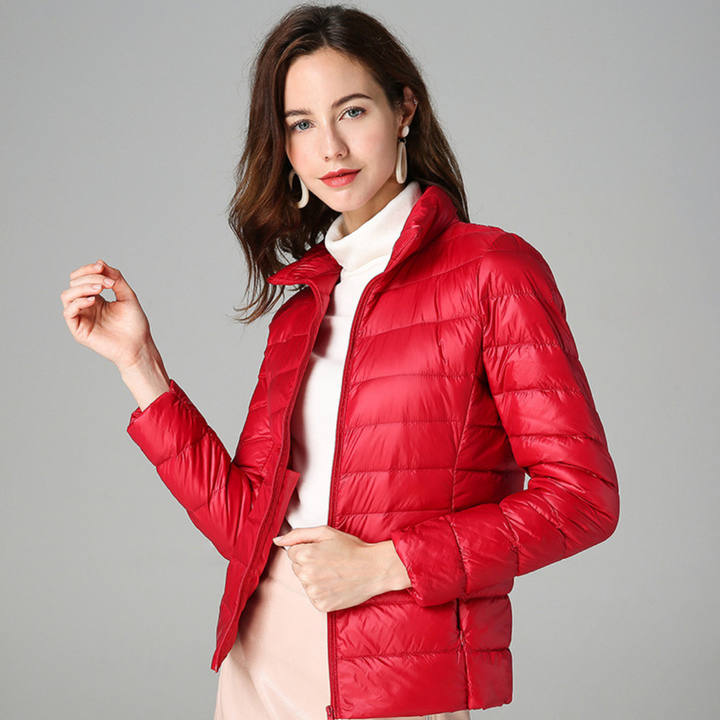 Amaris | Veste Ultralégère En Plumes De Canard Blanc