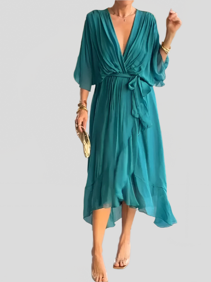 Adrianne | Robe En Soie Élégante