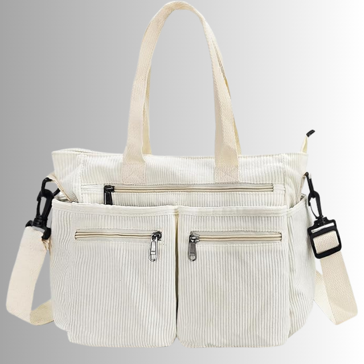 Alice | Sac Fourre-tout En Velours Côtelé Urbain