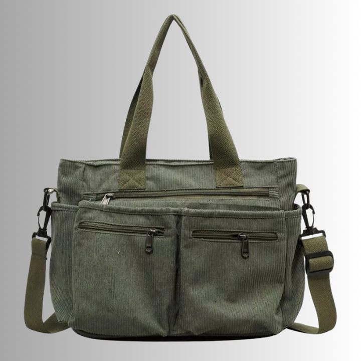 Alice | Sac Fourre-tout En Velours Côtelé Urbain
