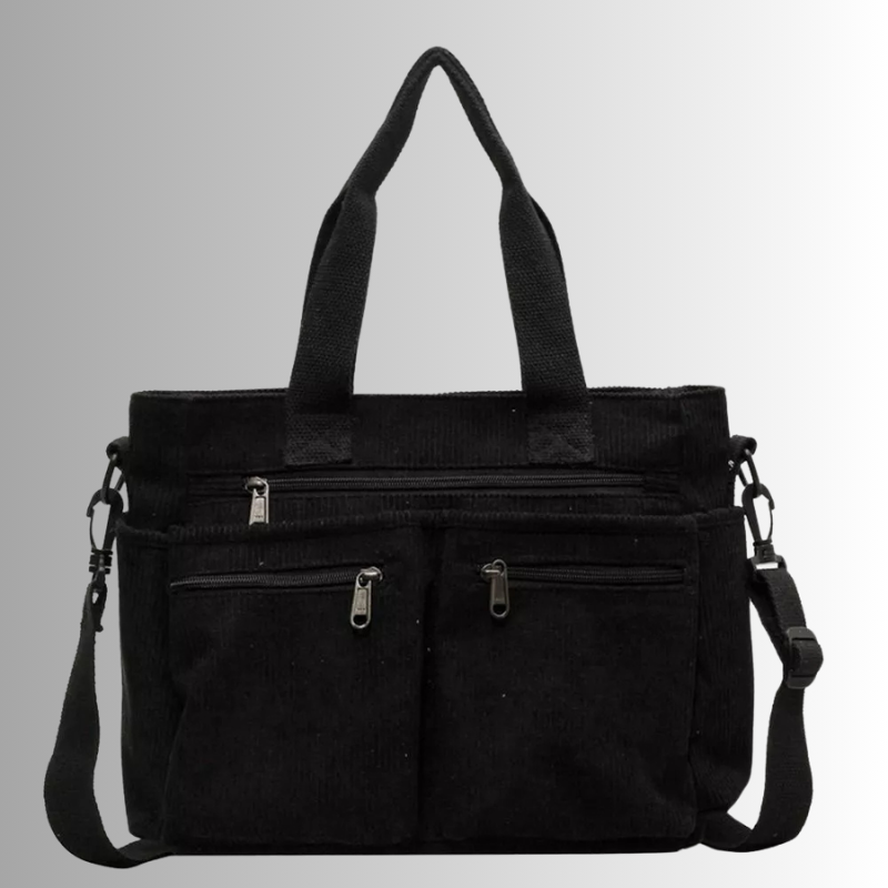 Alice | Sac Fourre-tout En Velours Côtelé Urbain