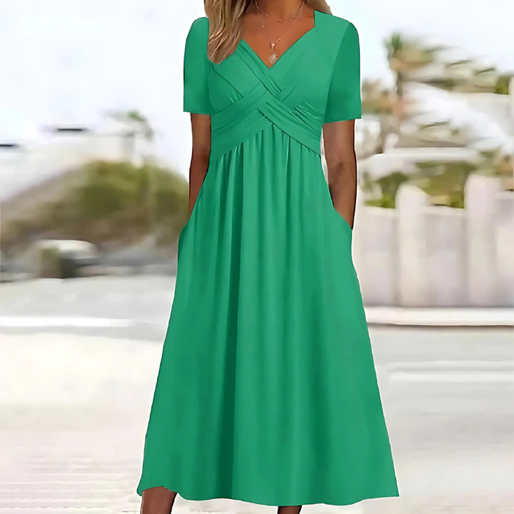 Leia | Robe Élégante avec Couverture du Ventre