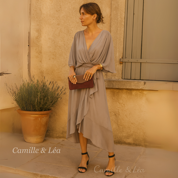 Adrianne | Robe En Soie Élégante