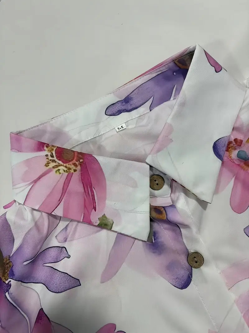 Marisse | Blouse Fleurie Élégante