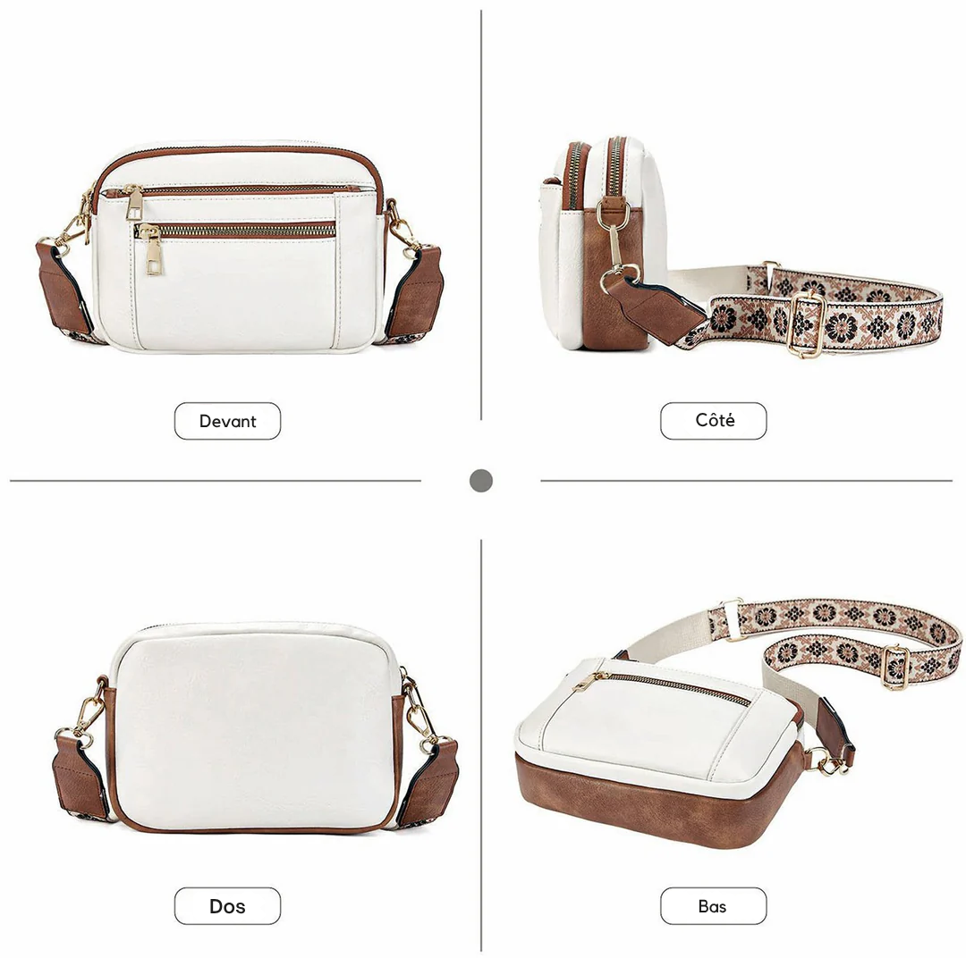 Carcey | Sac Bandoulière En Cuir Raffiné