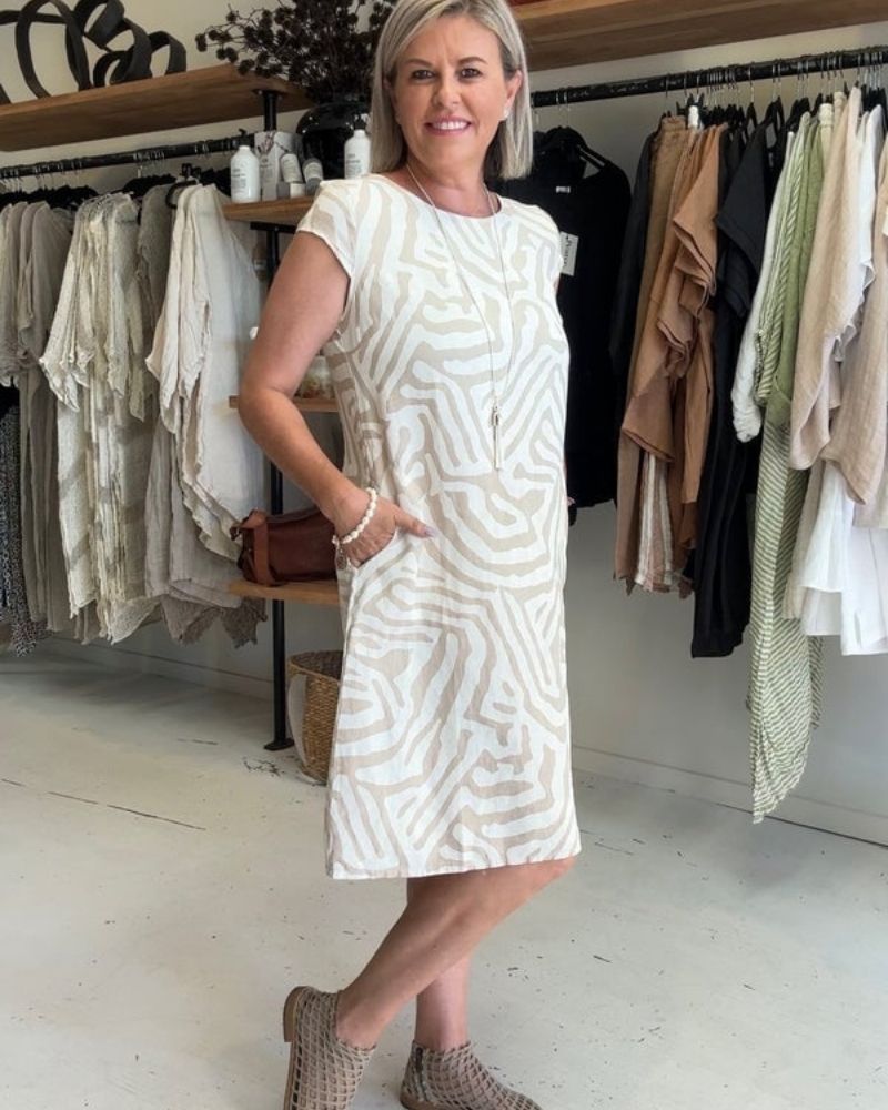Cory | Robe D'été À Imprimé Magnifique