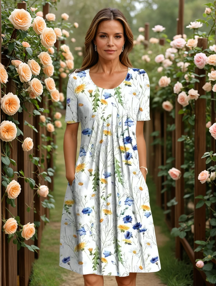 Marcelle | Robe Élégante Couvrant Le Ventre