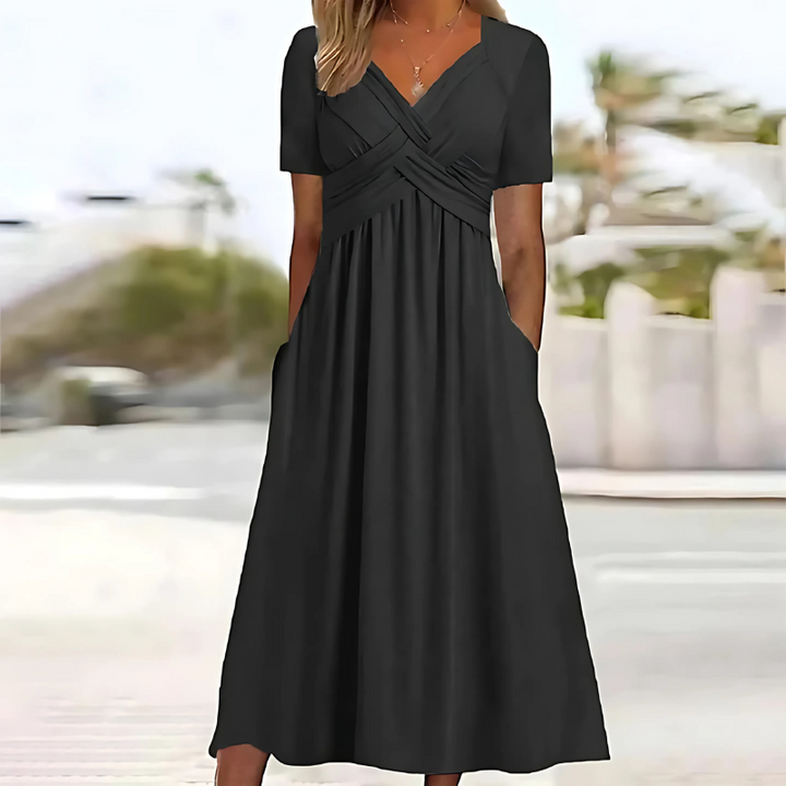 Leia | Robe Élégante avec Couverture du Ventre