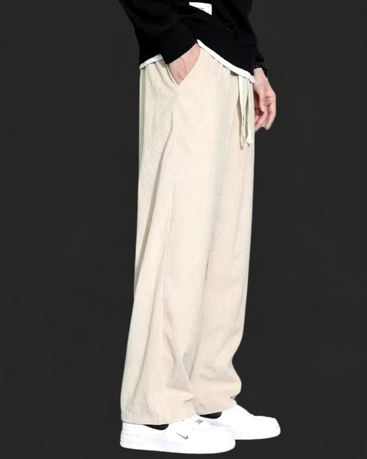 Sergio | Pantalon Décontracté Classique En Velours Côtelé