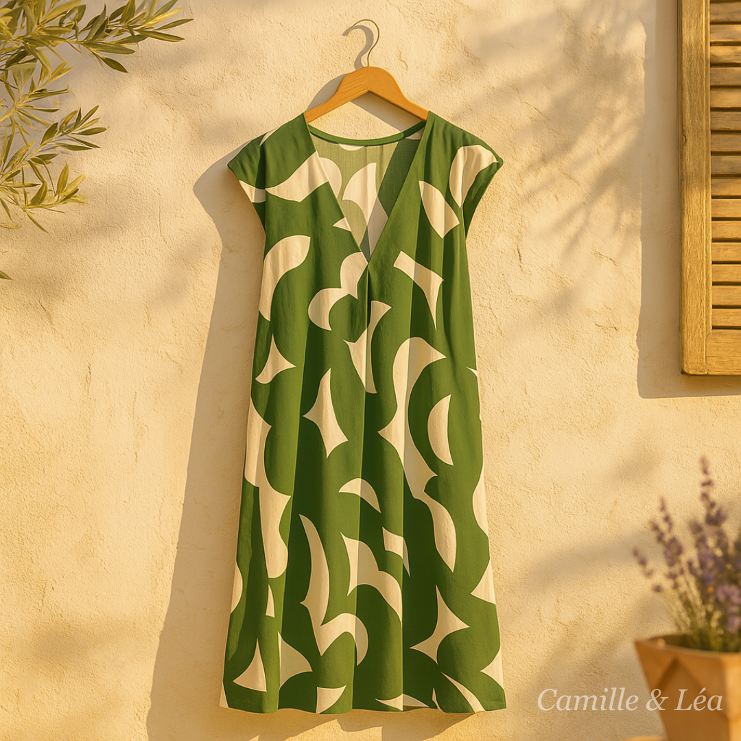 Viola | Robe Fluide À Col En V