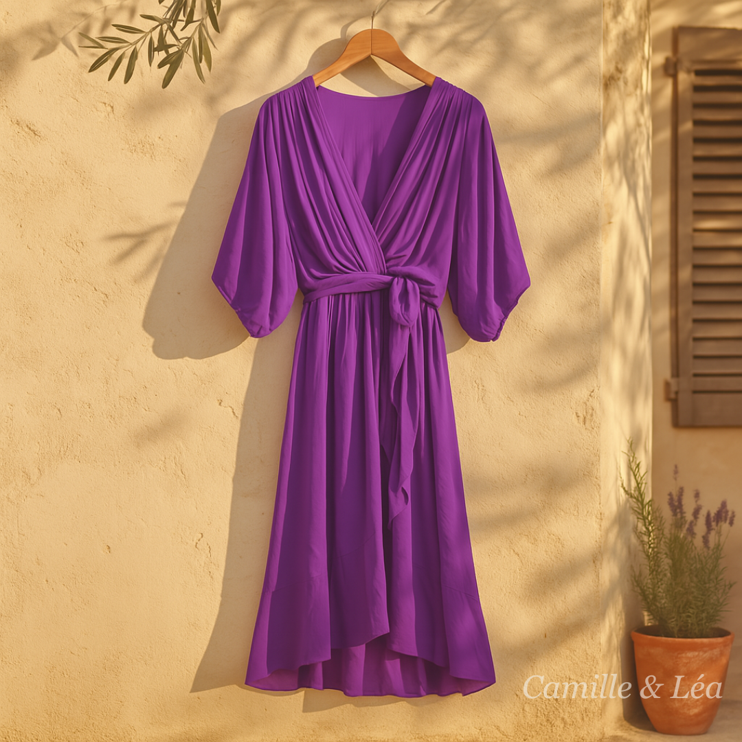 Adrianne | Robe En Soie Élégante