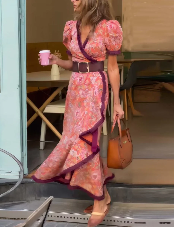 Aza | Robe Longue Élégante