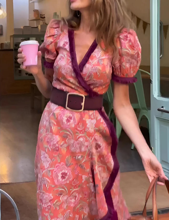 Aza | Robe Longue Élégante