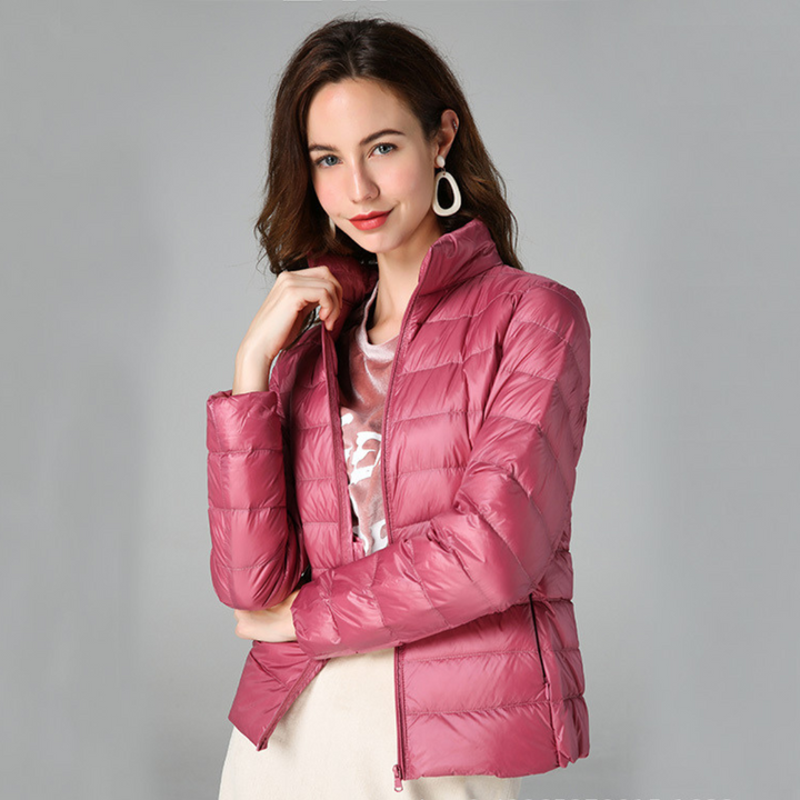 Amaris | Veste Ultralégère En Plumes De Canard Blanc