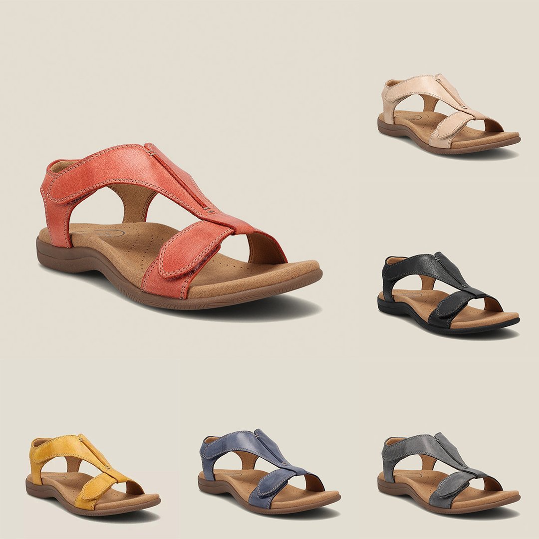 Rinah | Sandale Orthopédique en Cuir