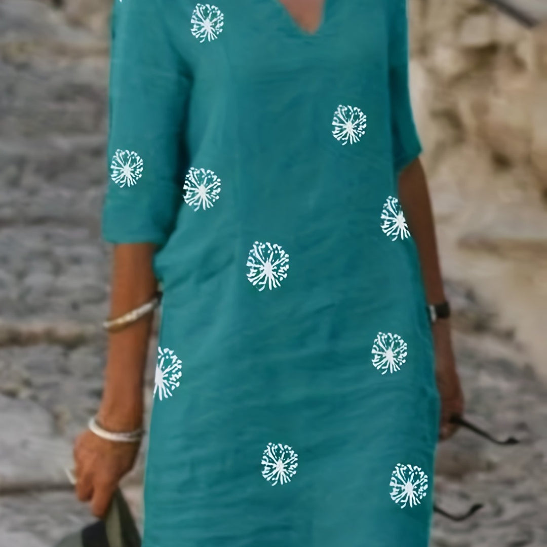 Azelie | Robe Fleurie Vintage