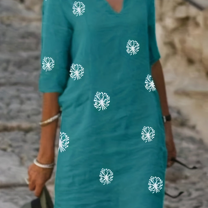 Azelie | Robe Fleurie Vintage