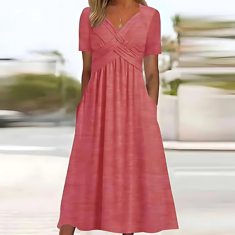 Leia | Robe Élégante avec Couverture du Ventre