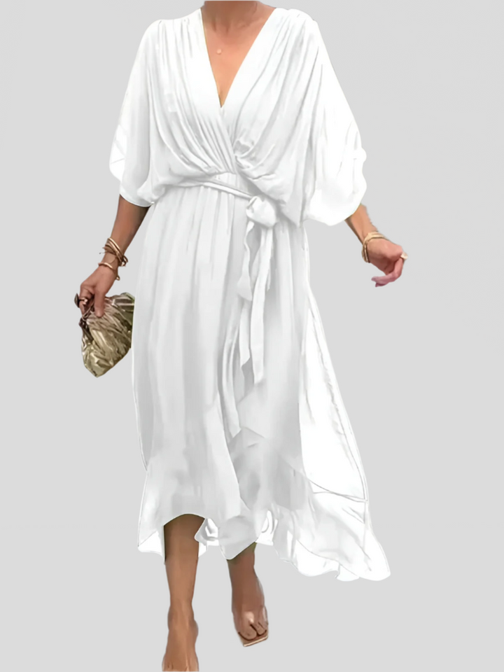 Adrianne | Robe En Soie Élégante