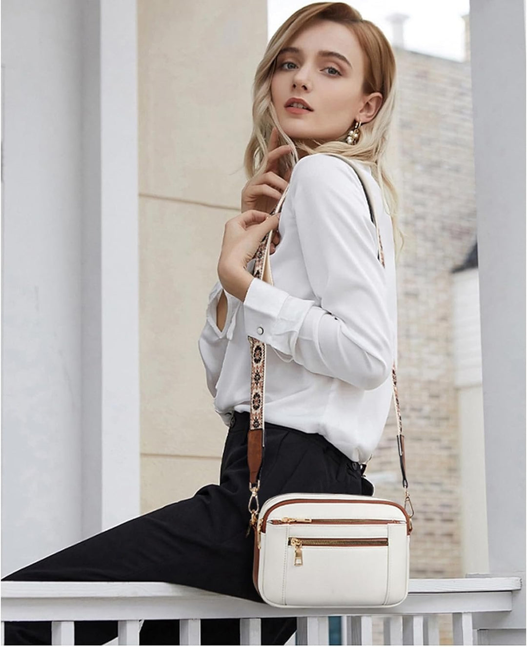 Carcey | Sac Bandoulière En Cuir Raffiné