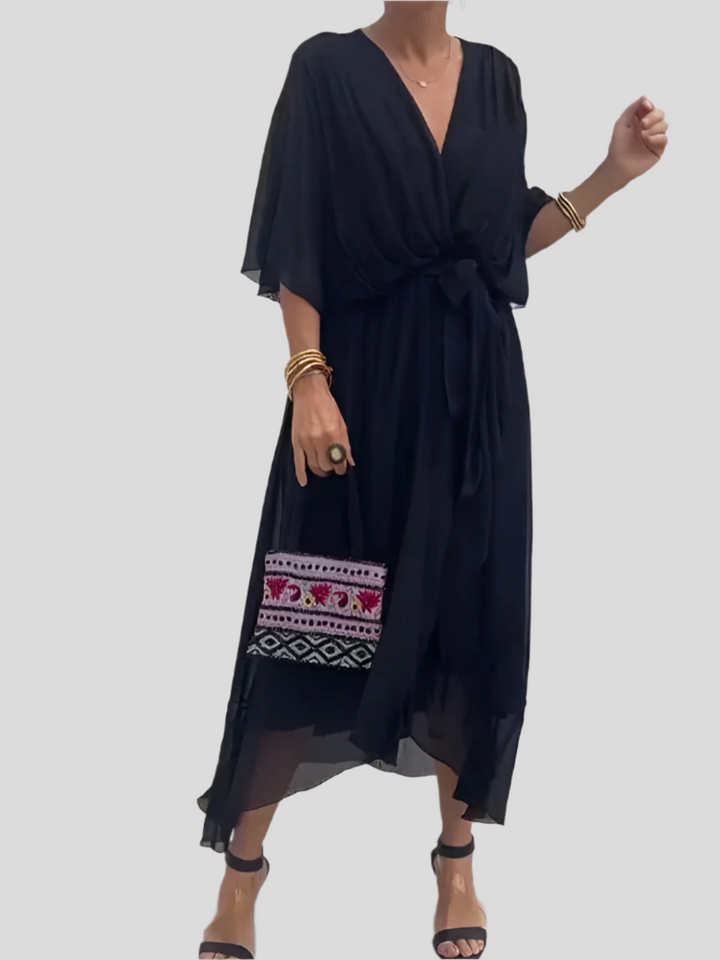 Adrianne | Robe En Soie Élégante