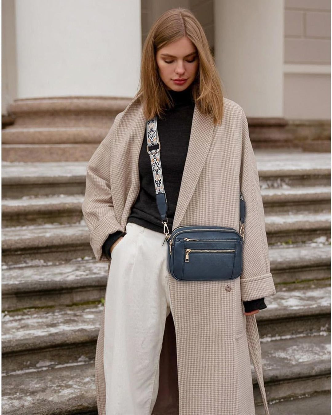 Carcey | Sac Bandoulière En Cuir Raffiné