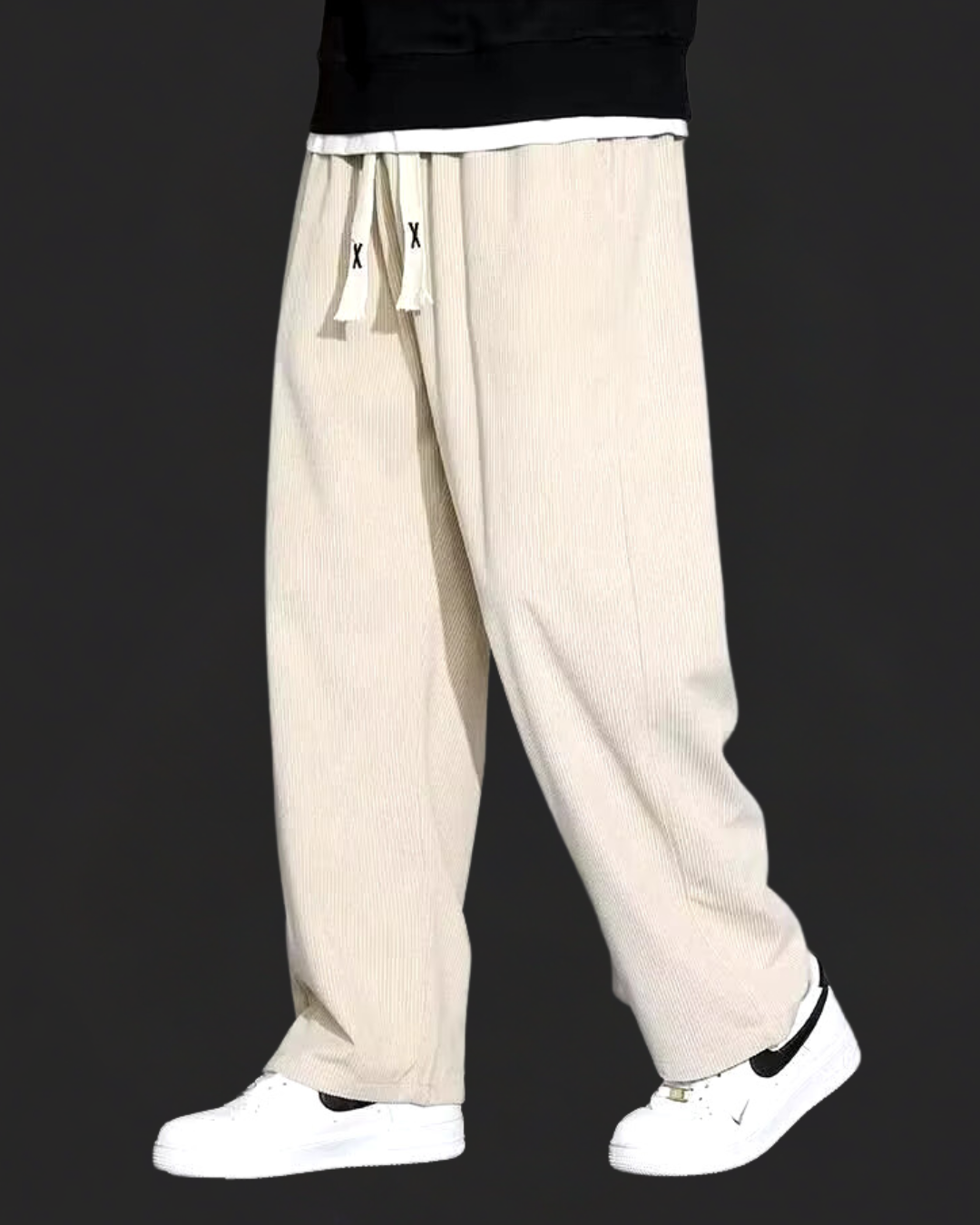 Sergio | Pantalon Décontracté Classique En Velours Côtelé