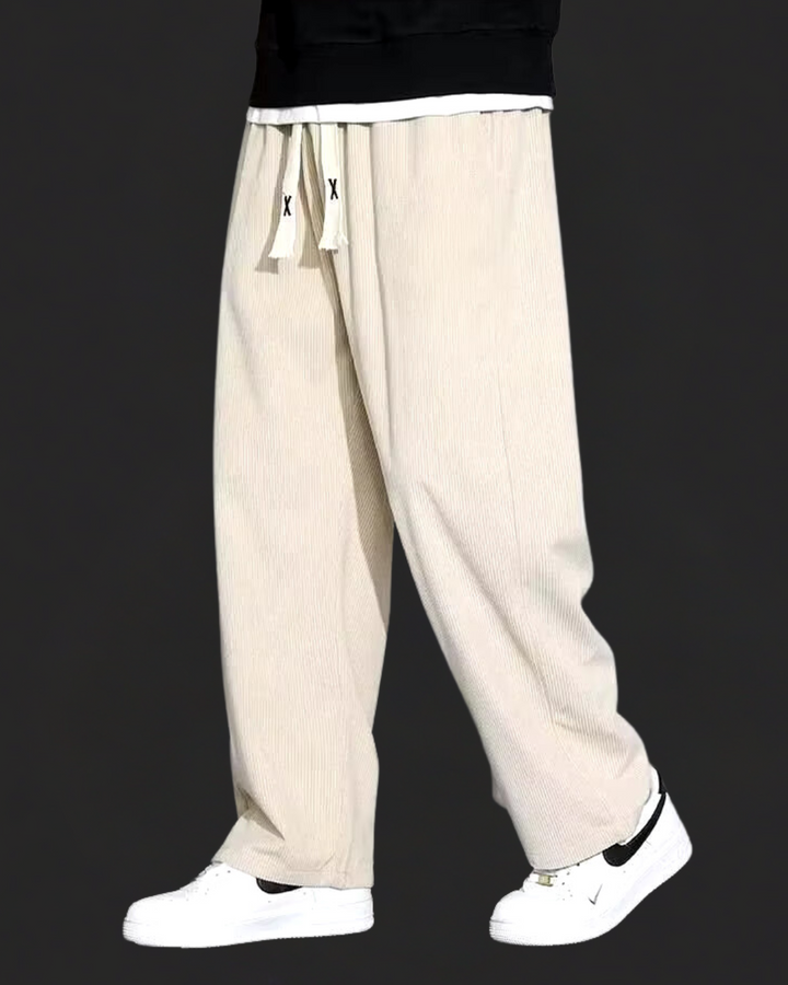 Sergio | Pantalon Décontracté Classique En Velours Côtelé