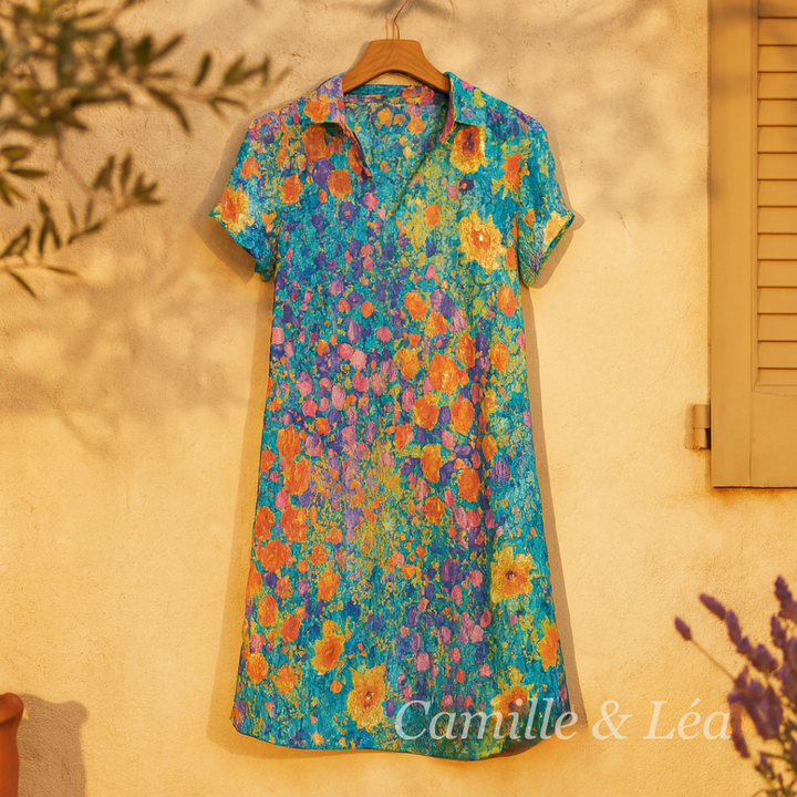 Hermine | Robe Bohème Chic d'Été