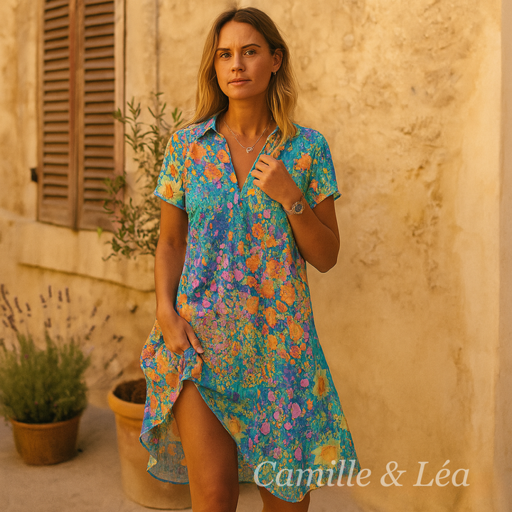 Hermine | Robe Bohème Chic d'Été