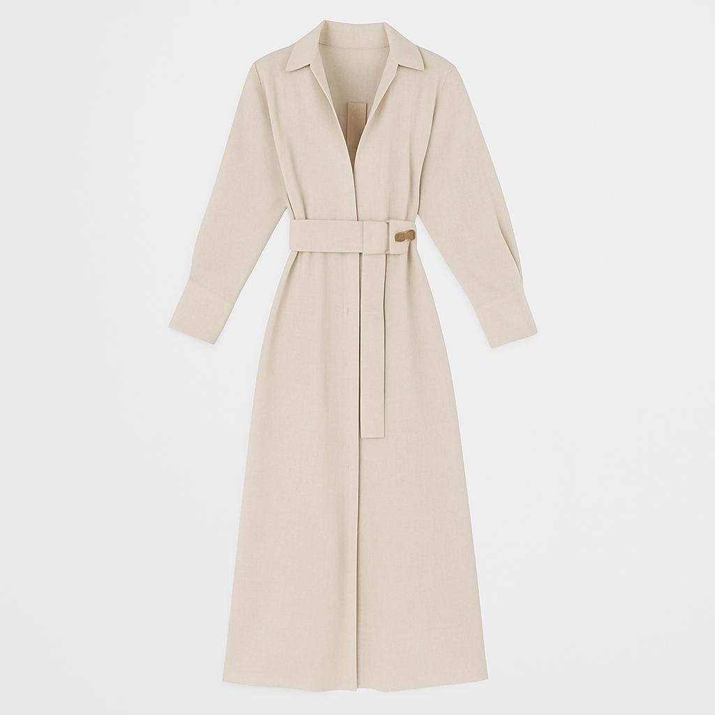 Astride | Robe Longue à Col en V