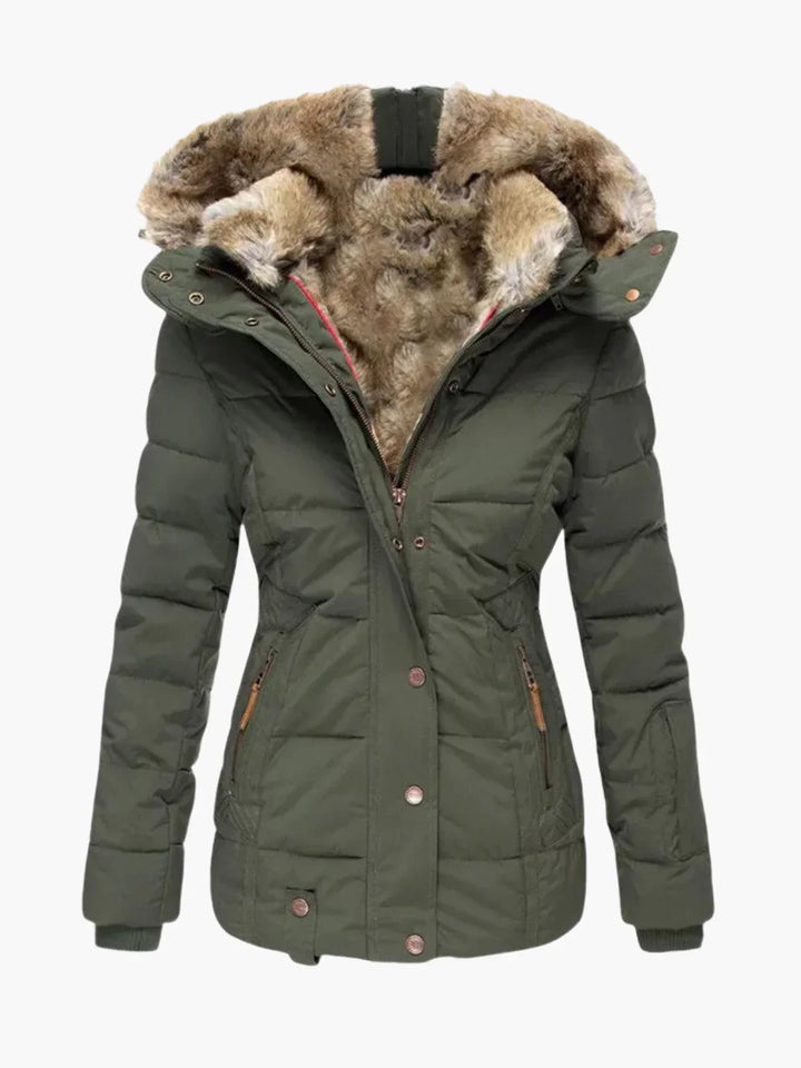 Anna | Veste d'hiver en fourrure