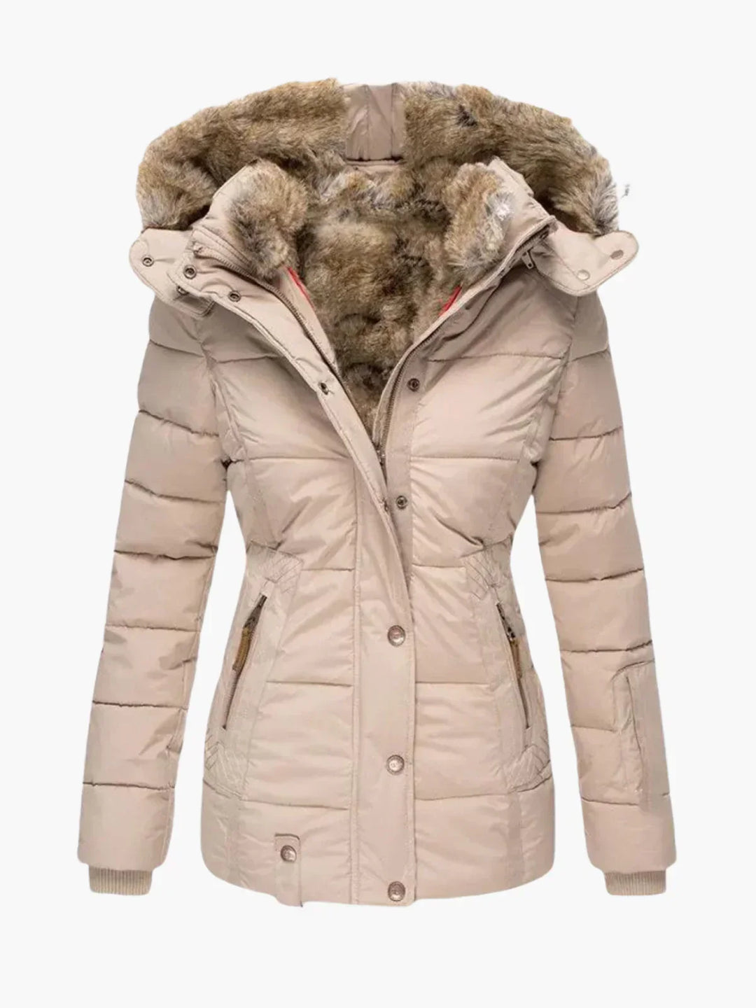 Anna | Veste d'hiver en fourrure