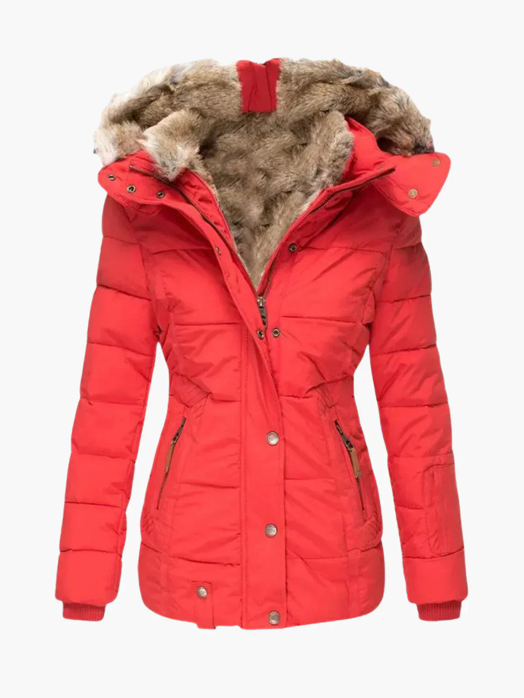 Anna | Veste d'hiver en fourrure