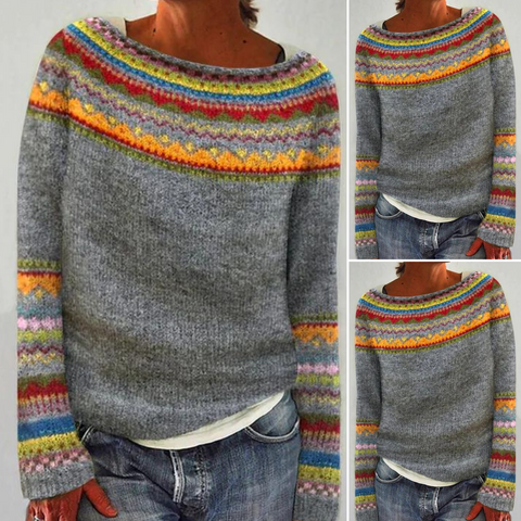 Elyse | Pull Rétro en Laine