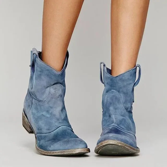 Zinny | Bottines Vintage Western à Cheville