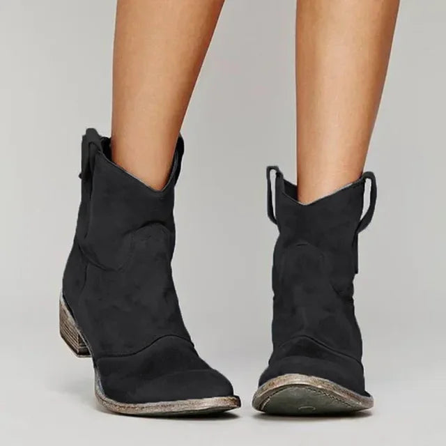 Zinny | Bottines Vintage Western à Cheville