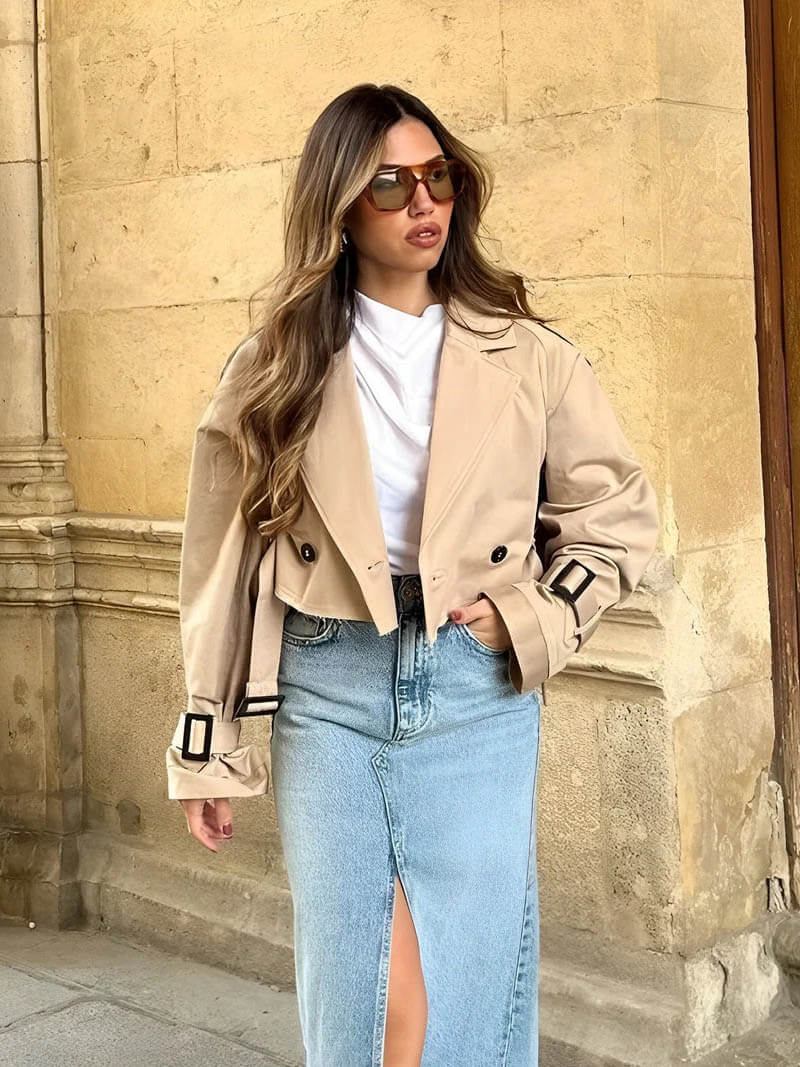 Blair | Manteau trench court