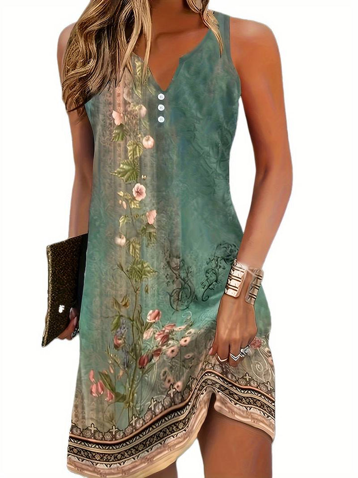 Marthe | Robe Courte Sans Manches