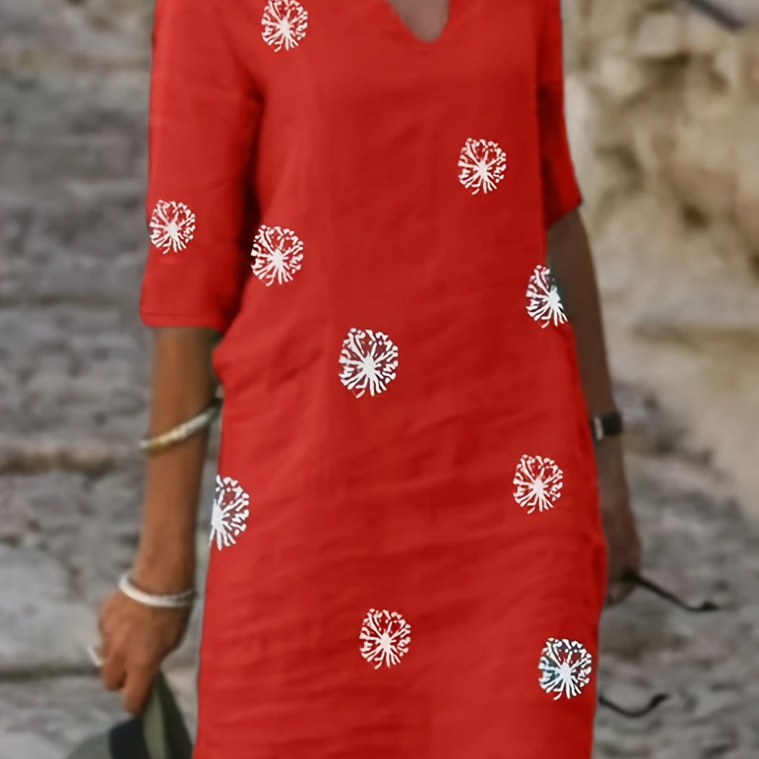 Azelie | Robe Fleurie Vintage