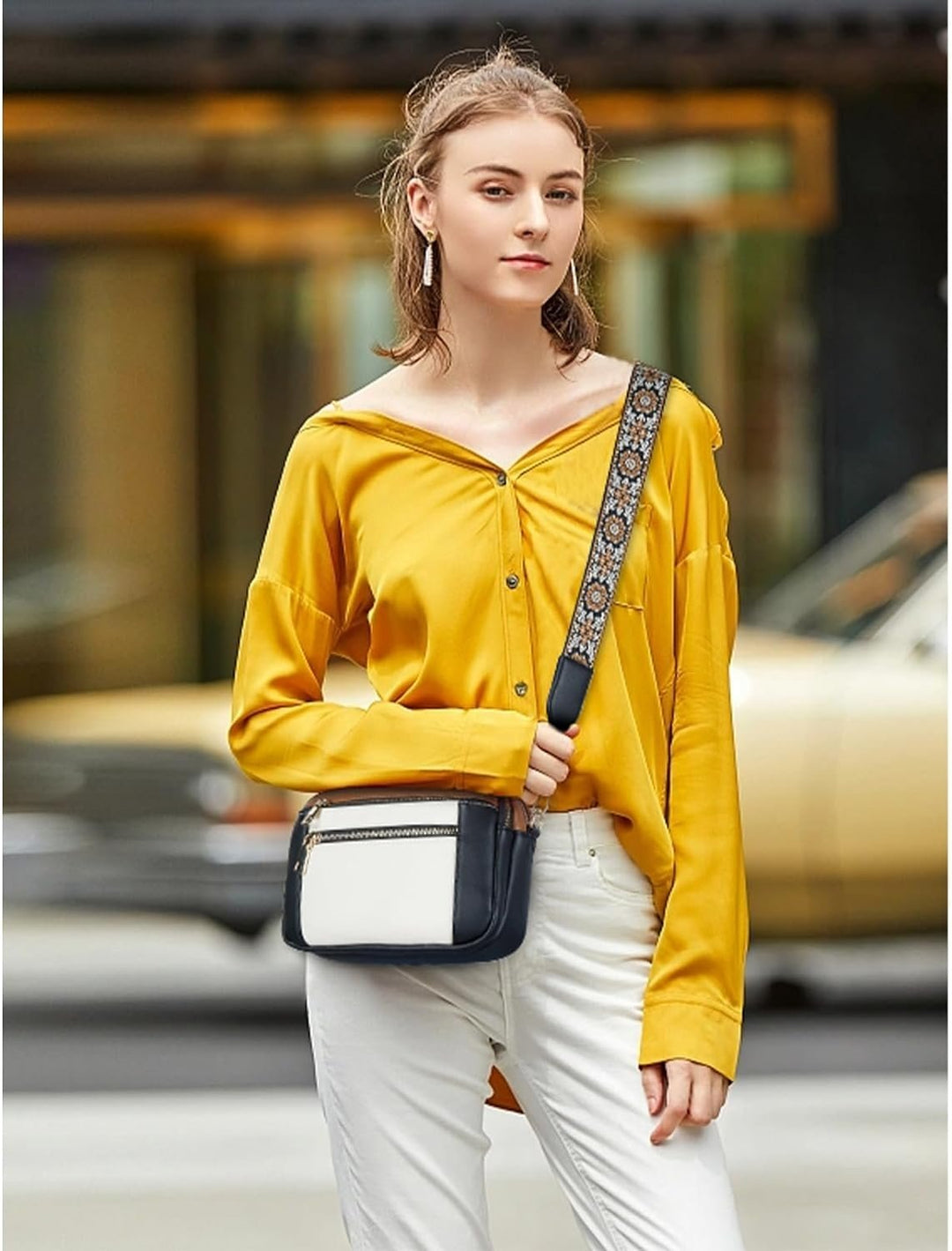 Carcey | Sac Bandoulière En Cuir Raffiné