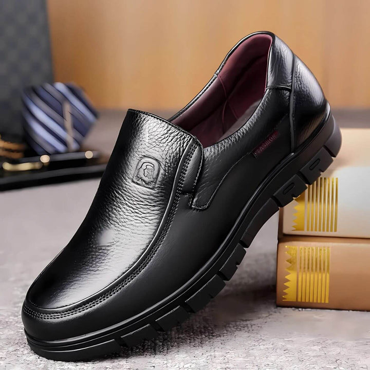 Clovis | Mocassins Orthopédiques en Cuir Confortables