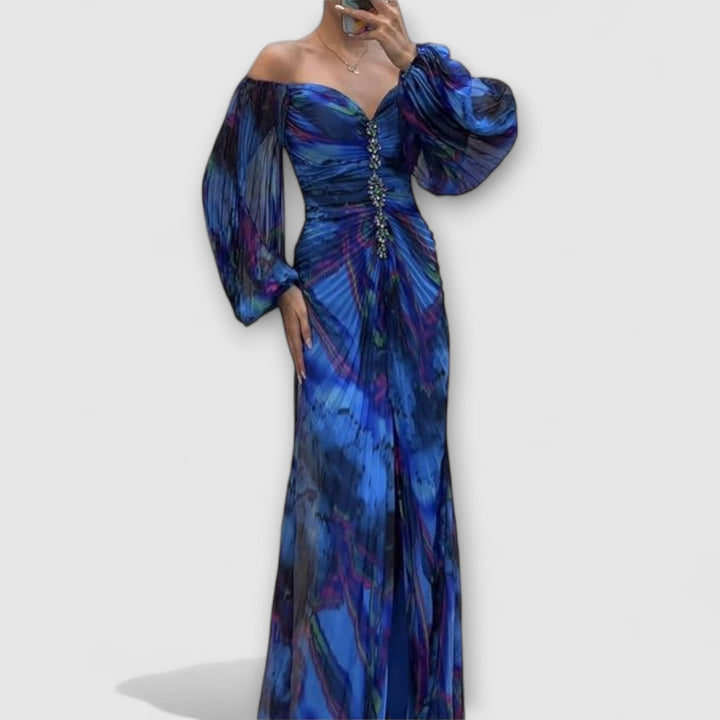 Geneviève | Robe Élégante À Col En V
