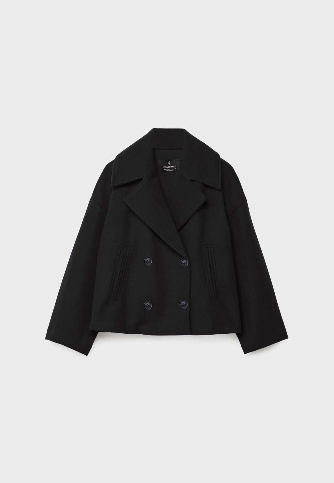 Alaia | Manteau Court Croisé