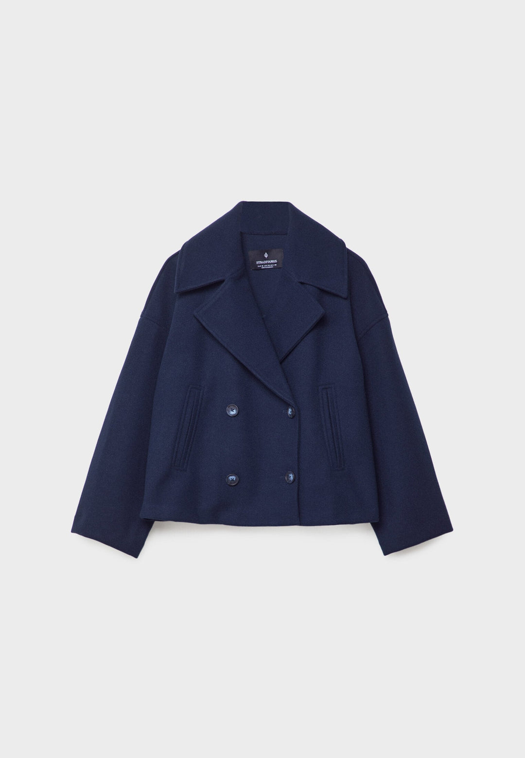 Alaia | Manteau Court Croisé