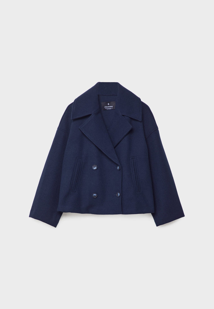 Alaia | Manteau Court Croisé