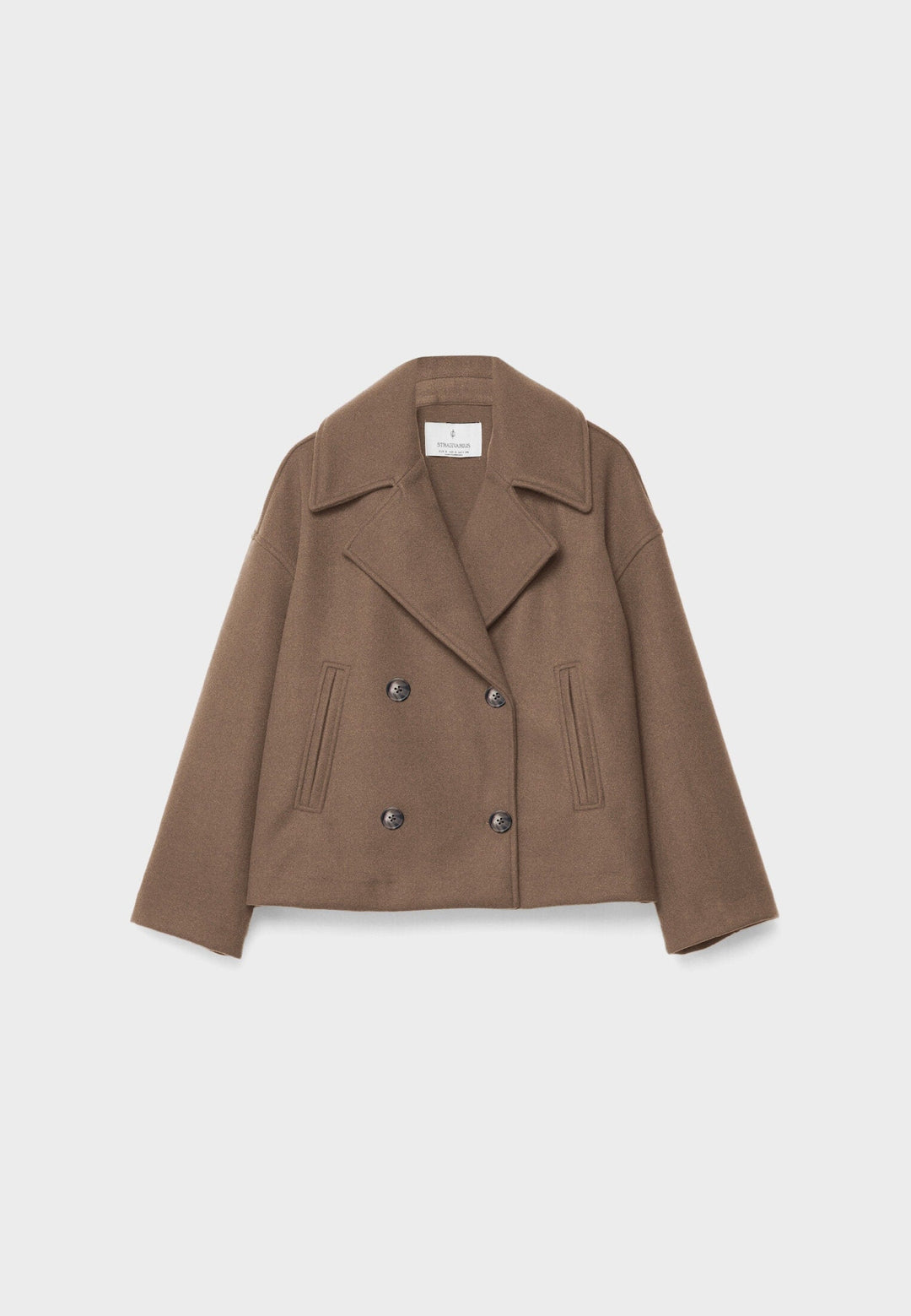 Alaia | Manteau Court Croisé