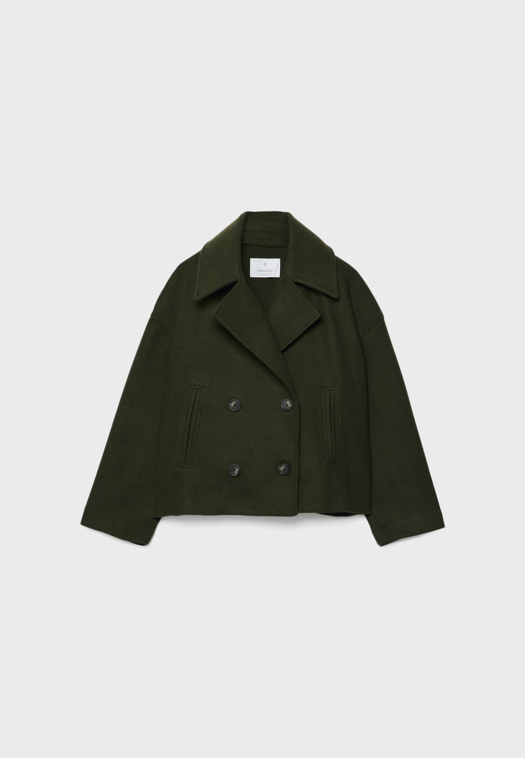 Alaia | Manteau Court Croisé