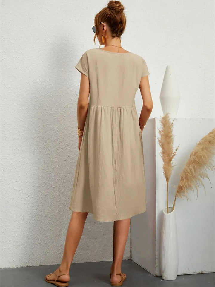Apolline | Robe Décontractée à Poches
